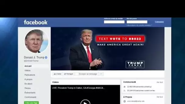 Facebook suspend Donald Trump pour deux ans