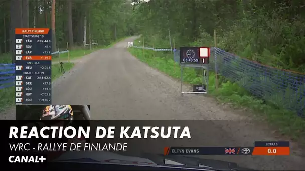 Réaction de Takamoto Katsuta - Rallye de Finlande