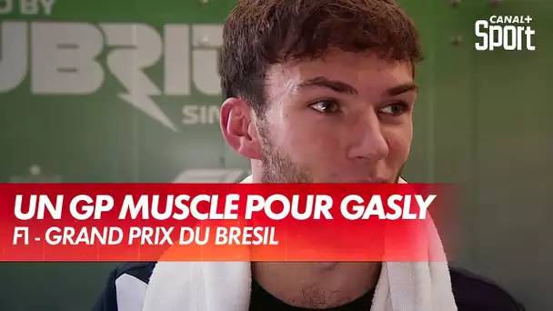 La réaction de Pierre Gasly après le GP du Brésil