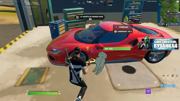 OU TROUVER DE FERRARI SUR FORTNITE ! - QUETE EPIC SEMAINE 7