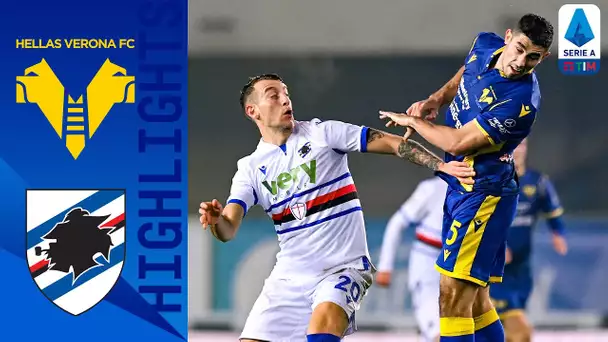 Hellas Verona 1-2 Sampdoria | Zaccagni non basta, è 1-2 | Serie A TIM