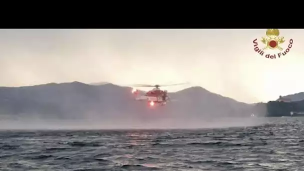 Italie : quatre morts après le naufrage d'un bateau de tourisme sur le lac Majeur