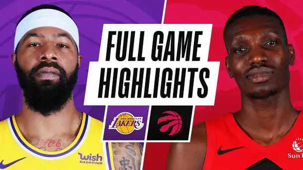 LAKERS at RAPTORS | FULL GAME HIGHLIGHTS | April 6, 2021