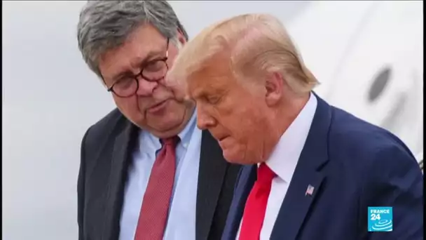 Présidentielle américaine : le ministre de la Justice Bill Barr "n'a pas vu" de fraude massive