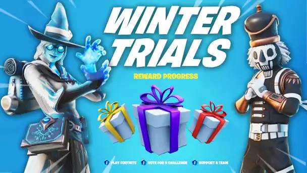 DES RECOMPENSES GRATUITES POUR LES "WINTER TRIALS" SUR FORTNITE ! (FORTNITE NEWS)