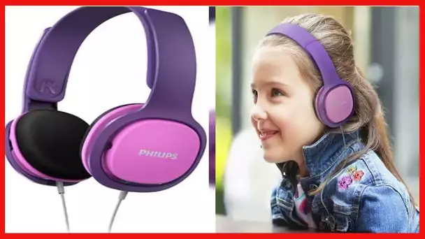 Philips SHK2000PK/27 Kids Headphones, Pink