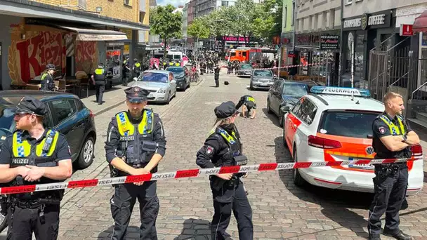 Euro 2024 : un homme attaque la police avec une pioche en marge d'une rencontre à Hambourg