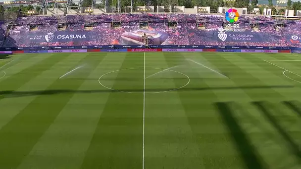 Calentamiento C.A. Osasuna vs CD Leganés