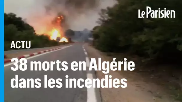 Algérie : 38 morts dans de violents incendies qui ravagent le pays