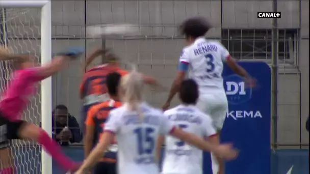 Ouverture du score de Wendie Renard sur corner