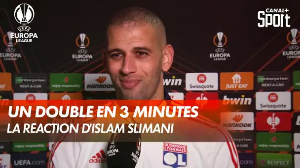 La réaction d'Islam Slimani après Lyon / Prague