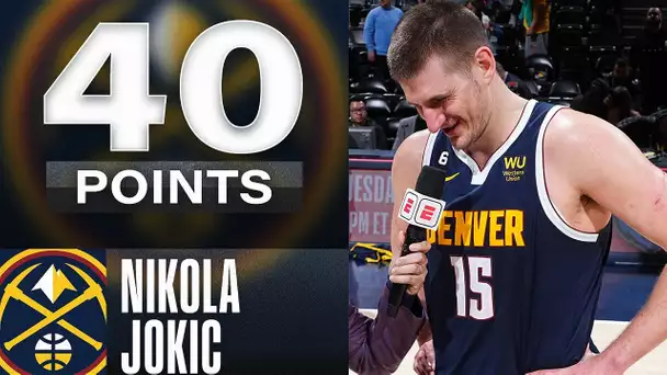 Nikola Jokic's TRIPLE-DOUBLE In Nuggets W! - 41 PTS, 17 REB & 10 AST | February 26, 2023