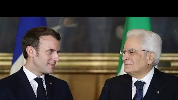 En visite d'État, le président italien Sergio Mattarella reçu par Emmanuel Macron ce lundi