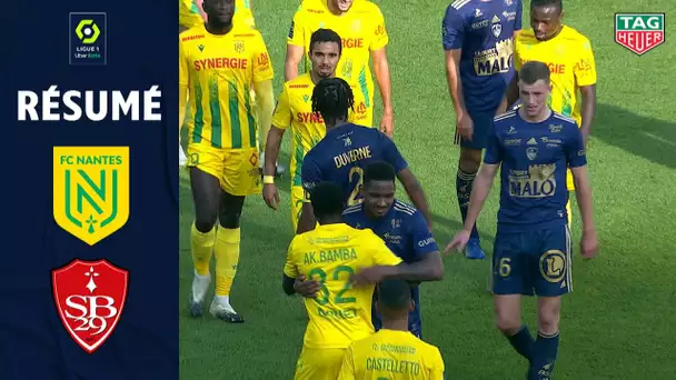 FC NANTES - STADE BRESTOIS 29 (3 - 1) - Résumé - (FCN - SB29) / 2020-2021