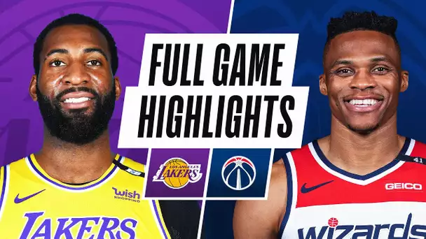 LAKERS at WIZARDS | FULL GAME HIGHLIGHTS | April 28, 2021