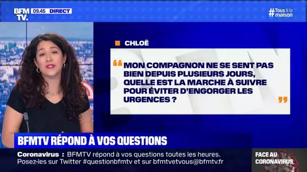 Mon compagnon ne se sent pas bien, quelle est la marche à suivre? BFMTV répond