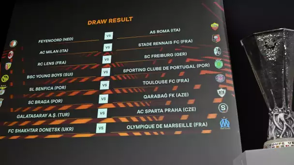 Ligue Europa : découvrez le tirage au sort des clubs français pour les barrages