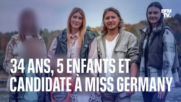 34 ans et 5 enfants, Bettina Orth est candidate à l'élection Miss Germany