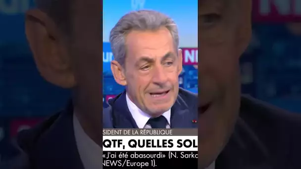 Nicolas Sarkozy : "Les peines planchers, ça marchait" #shorts #politique #radio