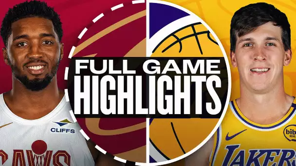 CAVALIERS at LAKERS | FULL GAME HIGHLIGHTS | December 31, 2024