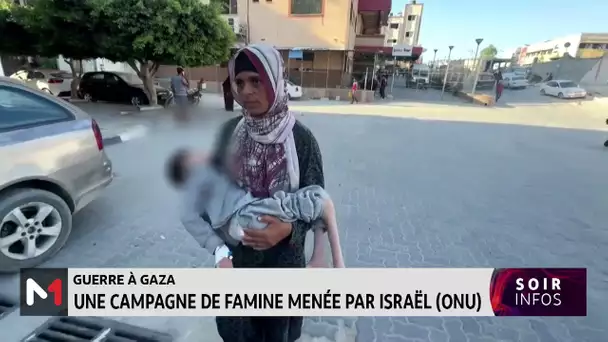 Guerre à Gaza : une campagne de famine menée par Israël (ONU)