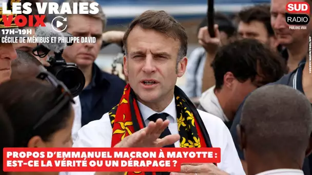 Propos d'Emmanuel Macron à Mayotte : est-ce la vérité ou un dérapage ?