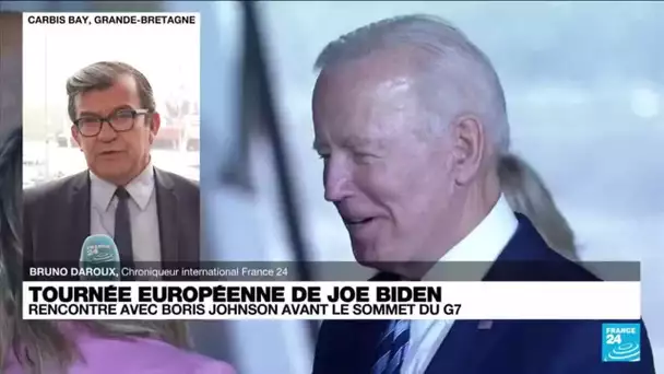 Joe Biden en Europe : Washington veut resserrer les liens avec le vieux continent