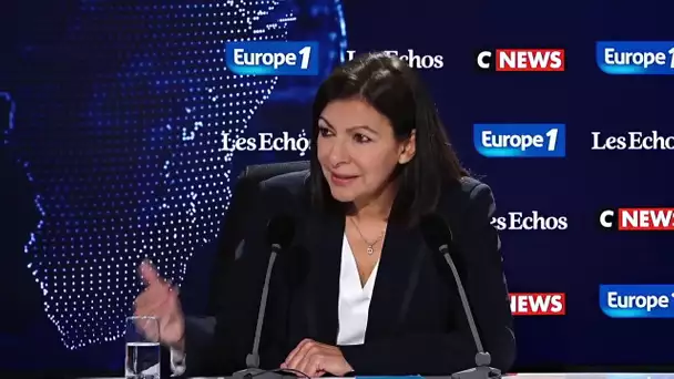 Anne Hidalgo au sujet de la porte de la Chapelle : "C’est une crise humanitaire sans précédent"