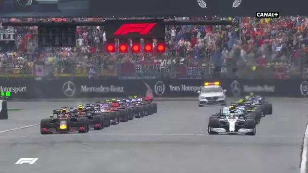 Le départ arrêté du GP d'Allemagne