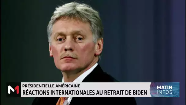 Présidentielle américaine : Réactions internationales au retrait de Biden