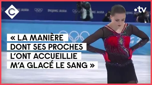 La détresse de la patineuse russe Kamila Valieva - C à Vous - 18/02/2022