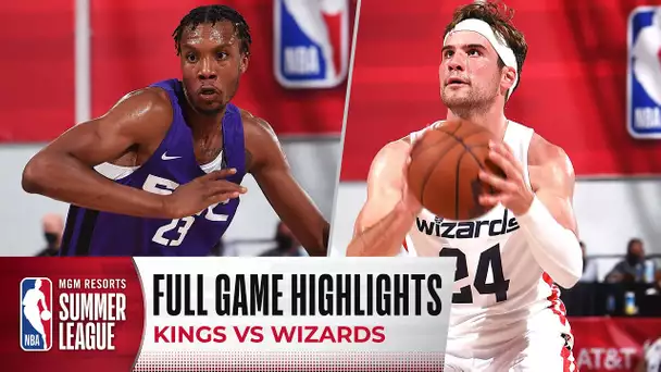 KINGS at WIZARDS | NBA SUMMER LEAGUE | FULL GAME HIGHLIGHTS