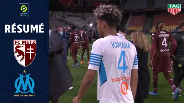 FC METZ - OLYMPIQUE DE MARSEILLE (1 - 1) - Résumé - (FCM - OM) / 2020/2021