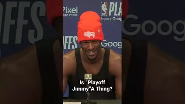 “I just be hooping” - Jimmy Butler’s Response To Being Called “Playoff Jimmy” 🤣 | #shorts