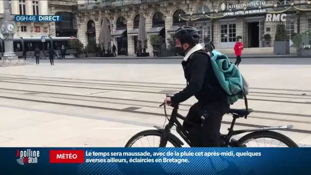 Un an après le début de l’épidémie: quel est le quotidien des livreurs, héros de la deuxième ligne?