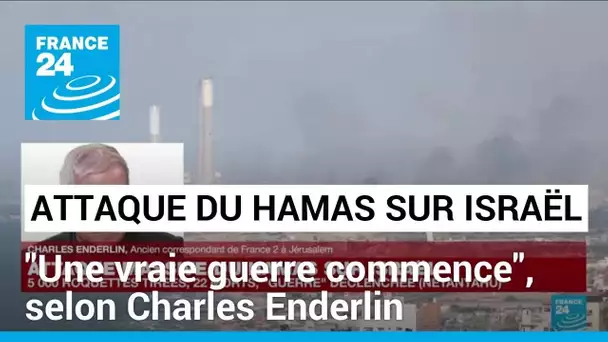 Attaque du Hamas sur Israël : "Une vraie guerre commence" • FRANCE 24