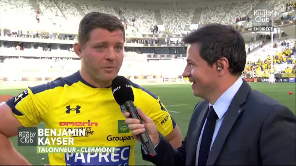 La réaction de Benjamin Kayser après Clermont / Lyon