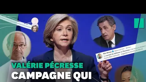 La difficile campagne de Pécresse, en baisse constante dans les sondages