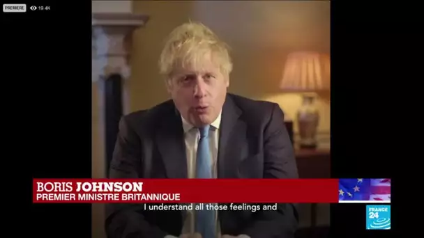 REPLAY - Allocution de Boris Johnson, premier ministre britannique, après la sortie du Royaume-Uni d