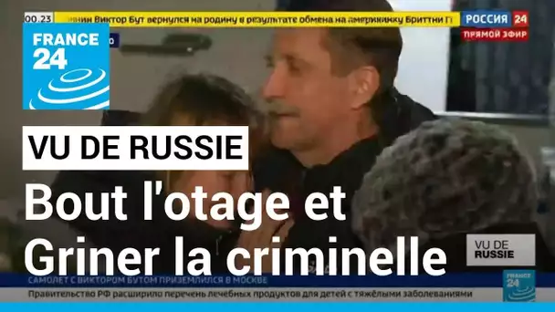 Vu de Russie : Viktor Bout l'otage et Brittney Griner la criminelle • FRANCE 24