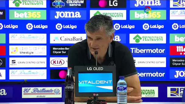 Rueda de prensa Getafe CF vs SD Eibar