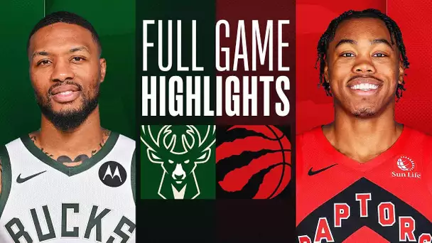 BUCKS at RAPTORS  | FULL GAME HIGHLIGHTS | November 1, 2023