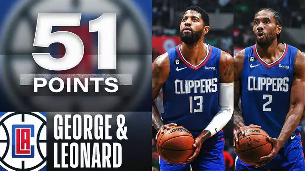 Paul George & Kawhi Leonard Combine For 51 PTS In Clipper Win | December 12, 2022