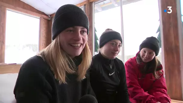 Au Ballon d'Alsace, la neige est tombée