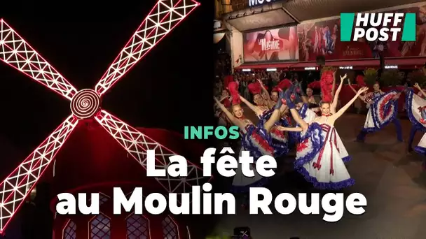 Le Moulin Rouge inaugure de nouvelles ailes  (qui ne tournent toujours pas)