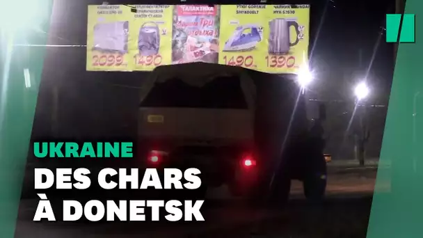 En Ukraine, des blindés entrent à Donetsk après les déclarations de Poutine