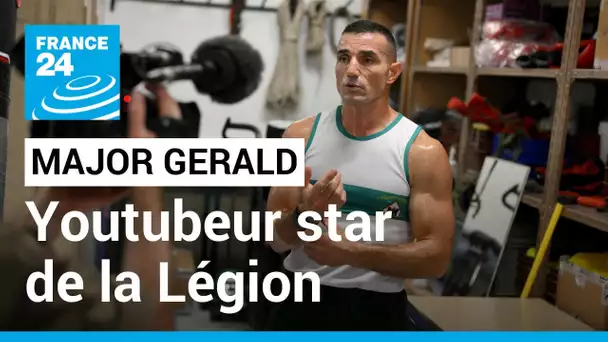 Major Gérald, youtubeur star de la Légion étrangère • FRANCE 24