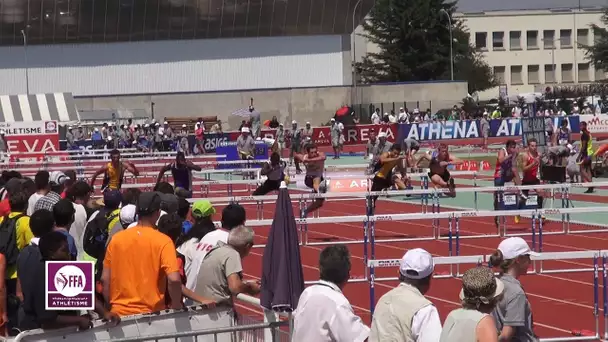 Dijon 2013 : Finale 110 m haies Cadets (Thomas Delmeule en 14&#039;&#039;04)