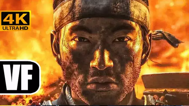 GHOST OF TSUSHIMA Bande Annonce VF 4K (2020) Jeu Vidéo PS4