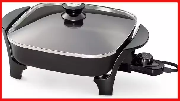 Presto 06626 11 inch Electric Skillet w/glass lid